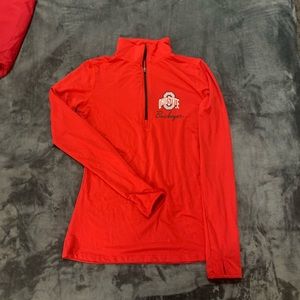 Ohio state quarter zip pullover